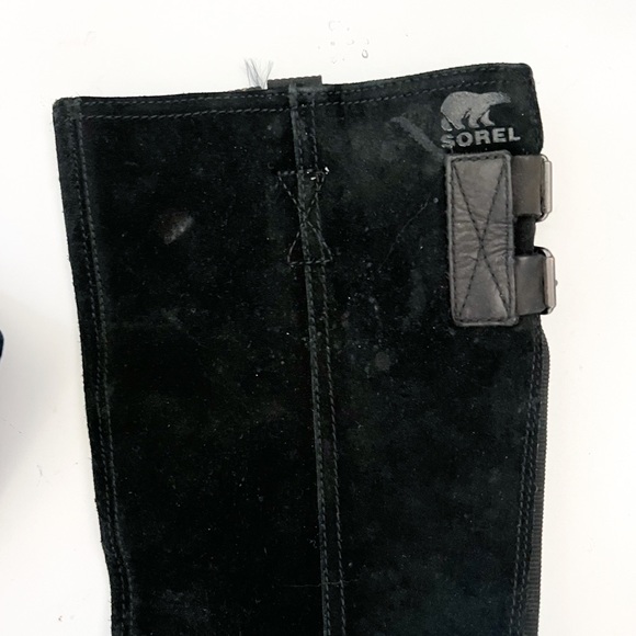 Sorel Women’s Emelie Tall Boots Black Waterproof - Picture 4 of 12